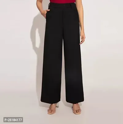 Western Stretchable Pants with pocket Boot Cut Ribbed Bell Bottom Trouser