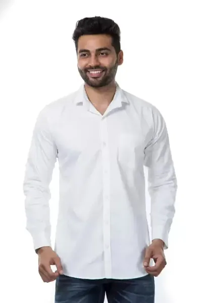 MOUDLIN Solid Men's Spread Collar 1408 Shirt by Maruti Online
