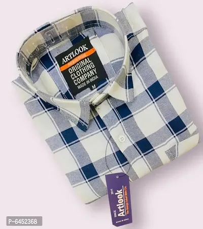 Trendy Stylish Cotton Long Sleeves Casual Shirt-thumb0