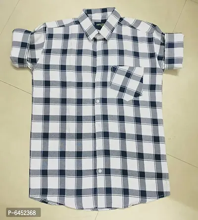 Trendy Stylish Cotton Long Sleeves Casual Shirt-thumb3