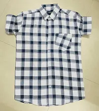 Multicoloured Cotton Blend Casual Shirt For Men-thumb2