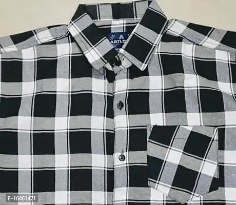 solid Cotton Casual Shirt for men-thumb2