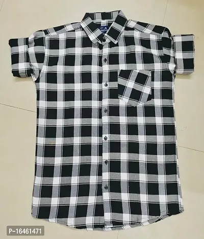 solid Cotton Casual Shirt for men-thumb3