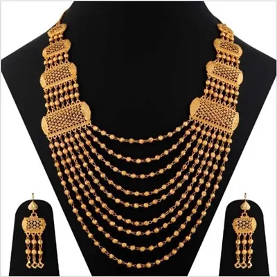 Brass Gold-plated Jewel Set