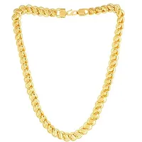 Stylish Gold Plated Brass Chain 19Inch-thumb2