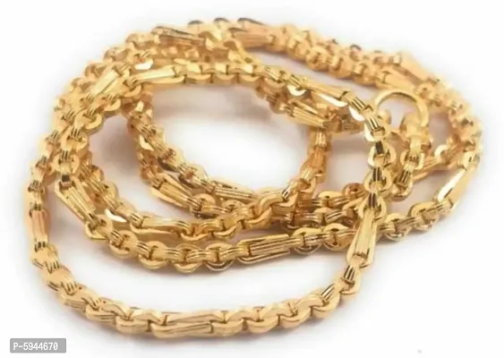 Stylish Gold Plated Bollywood Style 24 Inc Chain Gold-plated Plated Brass Chain-thumb0