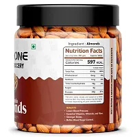 A-One Grocery California Almonds Dry Fruits, 250 G-thumb2