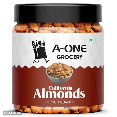 A-One Grocery California Almonds Dry Fruits, 100 G