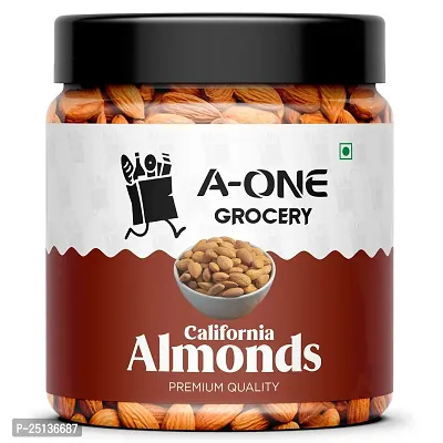 A-One Grocery California Almonds Dry Fruits, 250 G