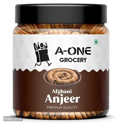 A-ONE GROCERY Dried Afghani Anjeer | Rich Source of Fibre Calcium  Iron-thumb0