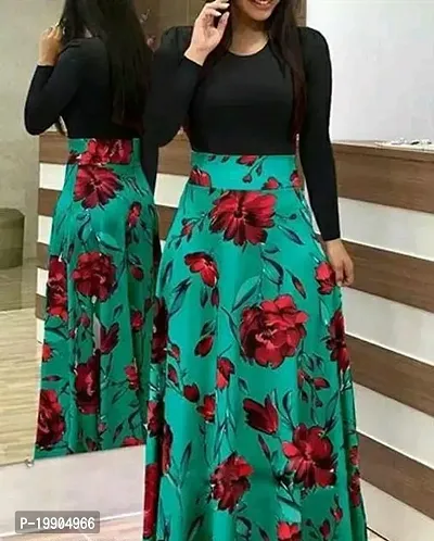 Stylish Fancy Designer Crepe Printed Dresses For Women