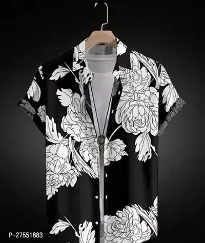Digital printed Cotton Silk Shirt-thumb0