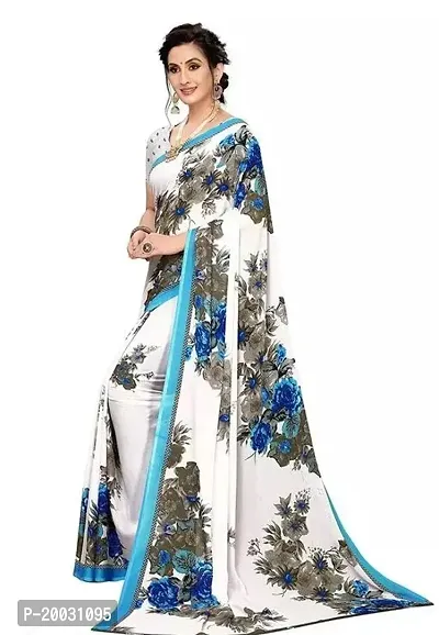 Stylish Kanjeevaram Silk Saree with Blouse piece For Women-thumb0