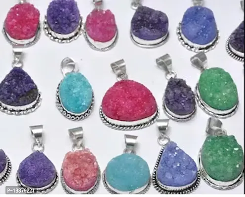 Shimmering Alloy American Diamond Pendant For Women-Pack Of 15