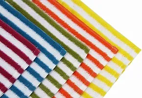 Skumars Love Touch Cotton Face Towel Set (Pack of 12) Multicolour-thumb3