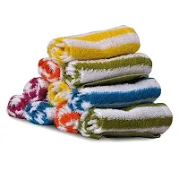 Skumars Love Touch Cotton Face Towel Set (Pack of 12) Multicolour-thumb1