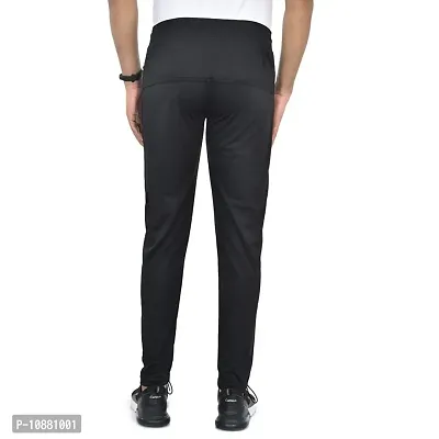 FLYNOFF Solid 4Way Lycra Tailored Fit Ankle Length Men's Pant-thumb3