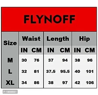 FLYNOFF Solid 4Way Lycra Tailored Fit Ankle Length Men's Track Pant-thumb2