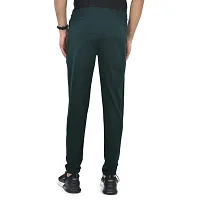 FLYNOFF Olive Solid 4Way Lycra Tailored Fit Ankle Length Men's Pant-(FNF0166-GRN-30)-thumb4