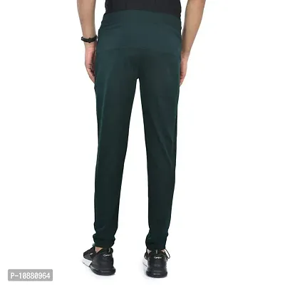 FLYNOFF Olive Solid 4Way Lycra Tailored Fit Ankle Length Men's Pant-(FNF0166-GRN-30)-thumb5