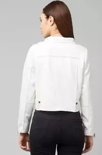 Teekhi girl Fashion Hub Women Winter Jackets (Medium) White-thumb4