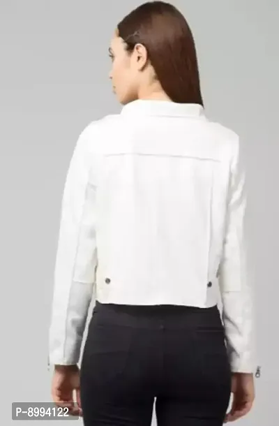 Teekhi girl Fashion Hub Women Winter Jackets (Medium) White-thumb5