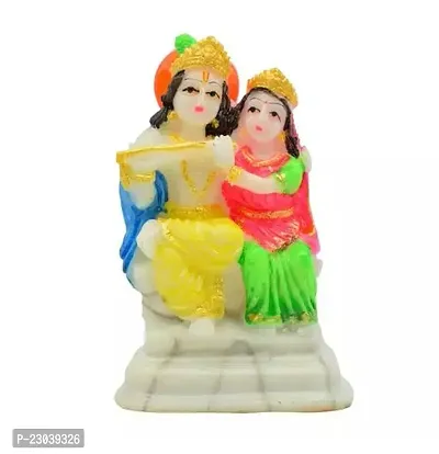 Radha Krishna Radha Krishna Statue For Puja Room Color  Multi