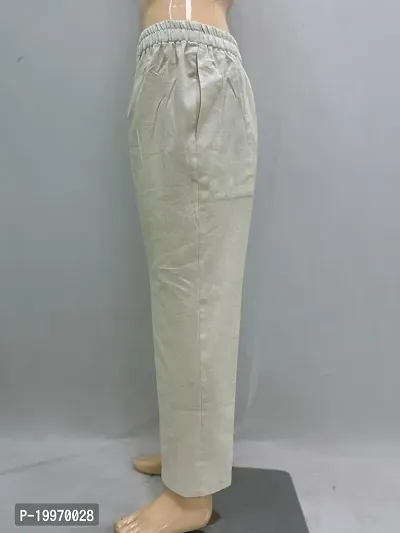 Men's Khadi Cotton Pyjama (Off White S)-thumb2