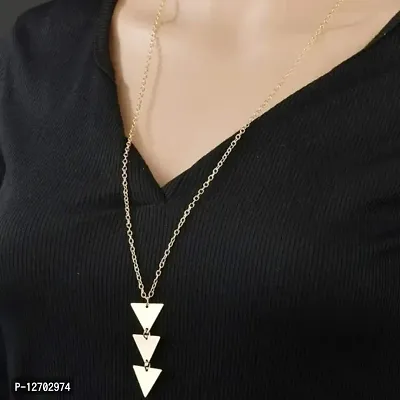 Gold-tone Stitch Fix Leaf Necklace | Leaf necklace, Womens jewelry necklace,  Leaf pendant