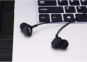 Stereo Headphone YH-13 Premium Earphone in Ear Wired Earphones with Mic - Black-thumb3