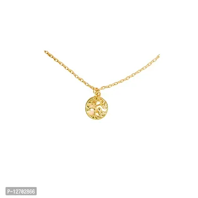 Aurum Jewels Stylish Charm Necklace | Neckpiece for Women and Girls (DESIGN 37)-thumb2