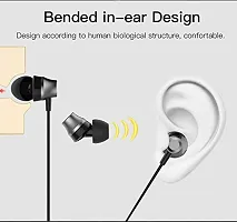 YESIDO YH 12 in-Ear Premium Stereo Earphones with Universal Mic - Wired Black-thumb1