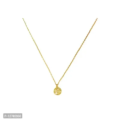 Aurum Jewels Stylish Charm Necklace | Neckpiece for Women and Girls (DESIGN 37)