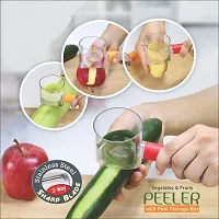 Peeler for Fruits and Vegetables (Assorted colour)-thumb2