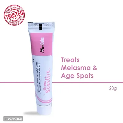 Ultra Surelite | Skin Brightening Cream | Removes Age Spots | Boosts Collagen | Kojic acid | Niacinamide | 20gm