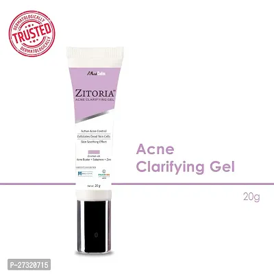 Zitoria | Acne Clarifying Gel | Exfoliates | Controls Sebum Production | Acne Buster | Salsphere | 20gm-thumb0