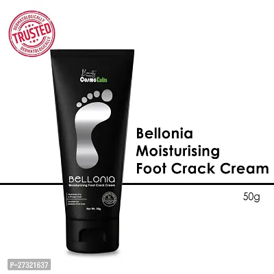 Bellonia | Moisturizing Foot Crack Cream | Protects Feet From Fungal Infection | Urea | Glycolic Acid | 50g