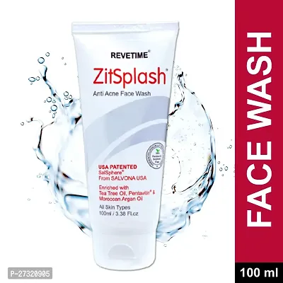 Zitsplash | Anti-acne Facewash | Removes Blackheads  Whiteheads | Salsphere | Kojic Acid | 100ml