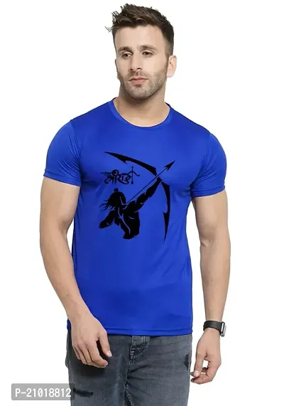 UneeQ Stylish JSR Bow Printed Tshirt  Round Neck Unisex Polyester | Lycra T-shirt for Men And Women