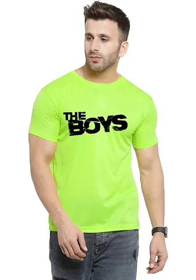 Stylish The Boys Printed Round Neck T-shirt for Men