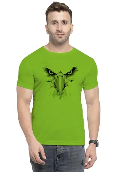 Stylish Elegant Eagle Face Printed T-shirt for Men And Women