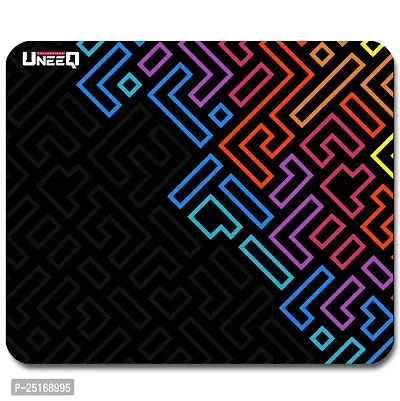 Overlays Abstract Gaming Mouse Pad for Laptop, Notebook, Gaming Computer | Anti-Skid Base Gaming Mousepad-thumb0