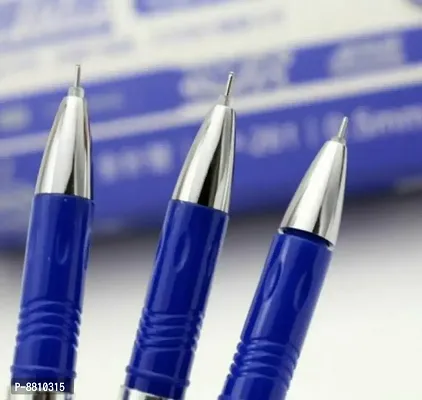 Blue Ink Erasable Gel Pen Set with attached Magic Wipe Eraser (0.35mm Nib Size) Gel Pen 0.5mm (Pack of 4 Pens)-thumb2