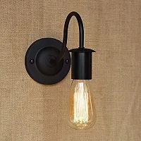 Prop It Up Retro Industrial Rustic Country/Style Ceiling Chandelier Round Wall Light Fixture (257-641, Black).-thumb2