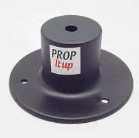 Prop It Up Round Gate Light Stand (Black)(Stainless Steel)-thumb4