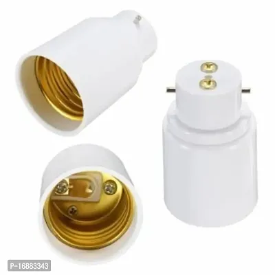 PG B22 to E27 Screw Socket LED Halogen Light Bulb Lamp Holder Converter Adapter