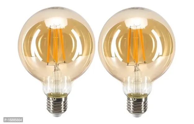 Prop It Up 4W Industrial Pendant Filament Light LED Bulb with Vintage Antique Design (370 Lumens, Warm White Yellowish), E27 (Screw Holder) Cap Filament LED Bulb