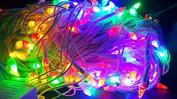 Techyshop Plastic 219 LED Light with Remote Diwali Decorative Light (Multicolour)-thumb1