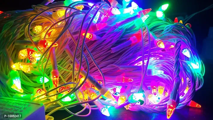 Techyshop Plastic 219 LED Light with Remote Diwali Decorative Light (Multicolour)-thumb2