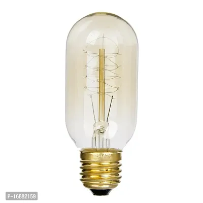 Imported AC 110-120V Edison Tungsten Filament Vintage Antique Light Bulb E27 T45-thumb0